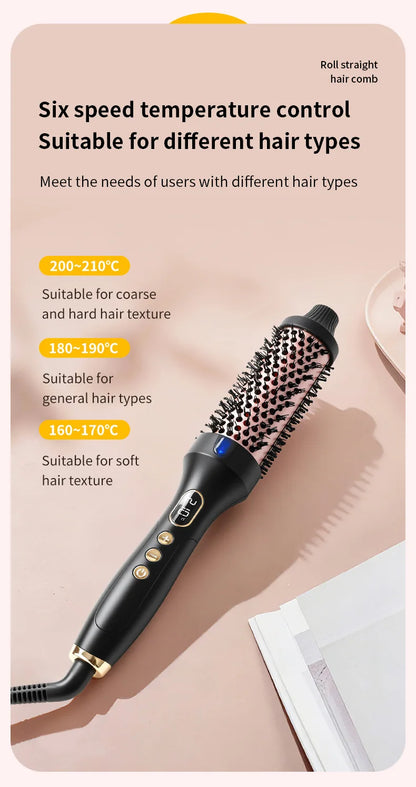 2-in-1 Thermal Hair Styling Brush