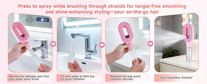 Magic Styling Spray Brush