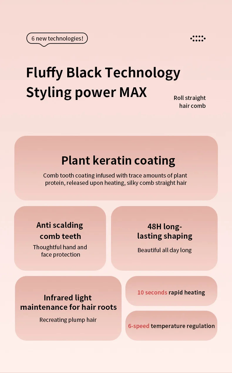 2-in-1 Thermal Hair Styling Brush