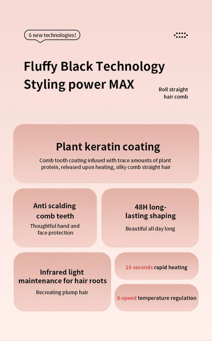 2-in-1 Thermal Hair Styling Brush