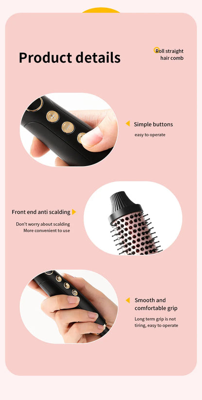 2-in-1 Thermal Hair Styling Brush