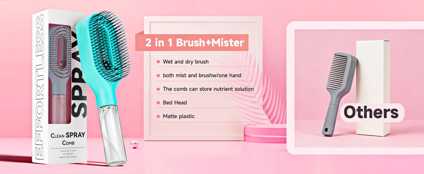 Magic Styling Spray Brush